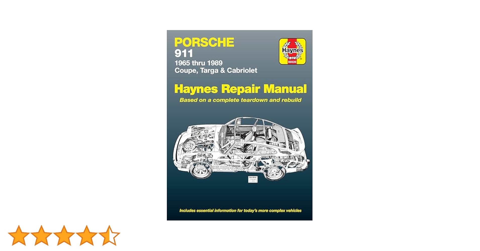 Porsche 911 ワークショップマニュアル　ヘインズ 日本語版 日本語版 ヘインズ ポルシェ911 ワークショップマニュアル 日本